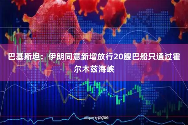 巴基斯坦：伊朗同意新增放行20艘巴船只通过霍尔木兹海峡